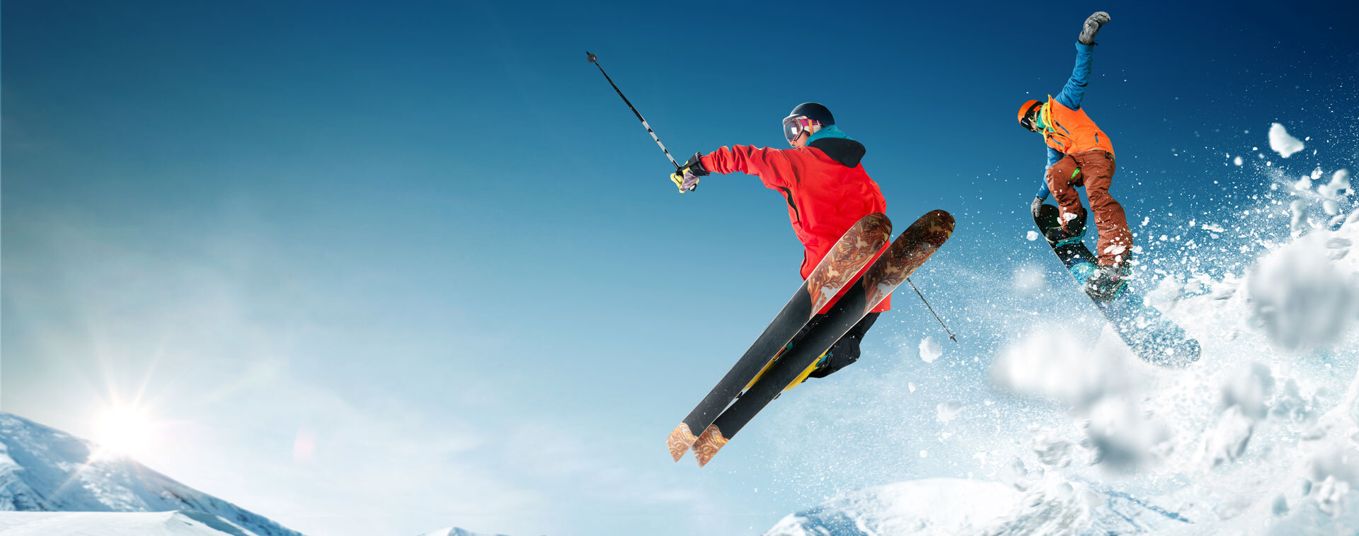 Skier und Snowboards | © VIAR PRO studio